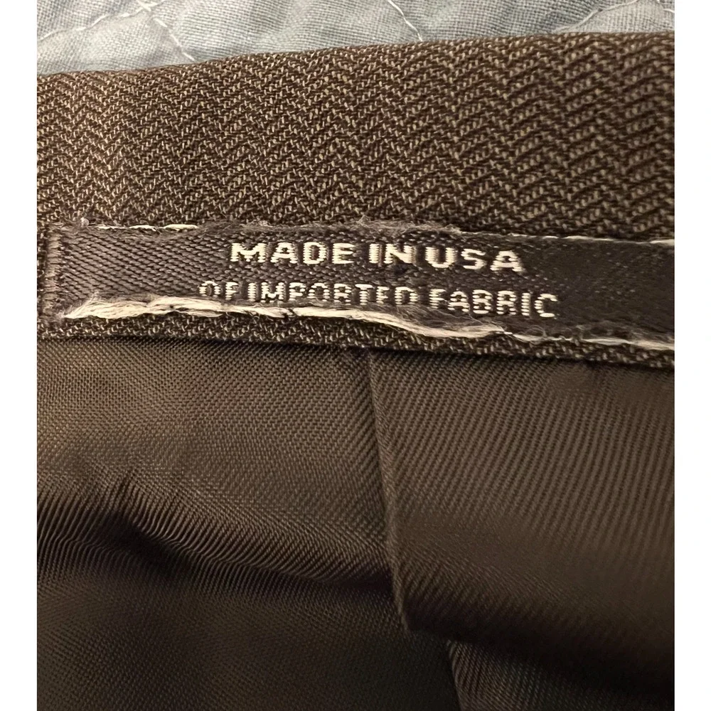 Vintage Hart Schaffner Marx Blazer Mens 40S Brown Wool Made in USA Classic Prof